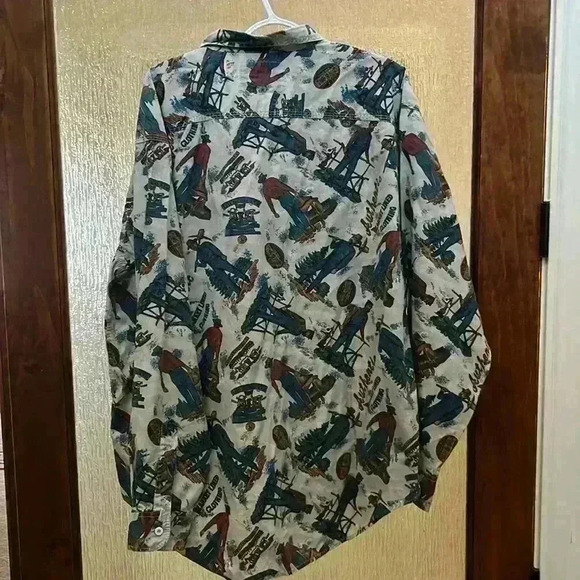 Vintage Rare Levi Cotton button down - Picture 5 of 7